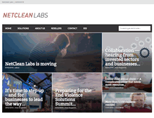 Tablet Screenshot of blog.netclean.com